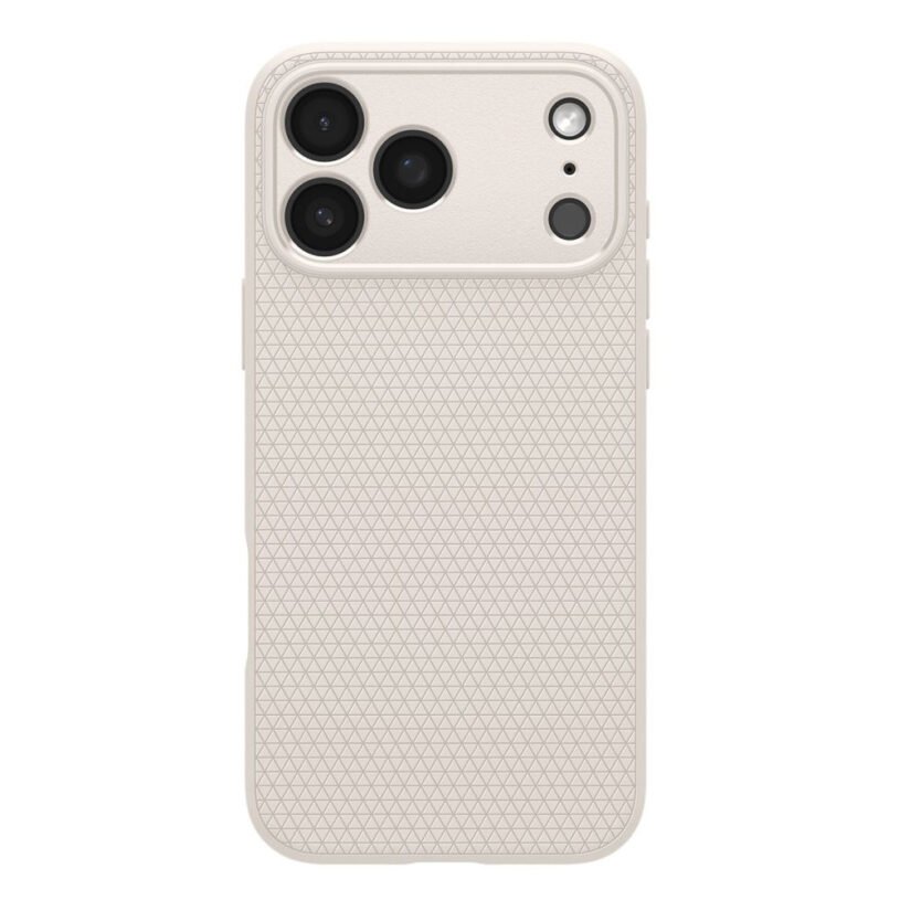 Калъф Spigen Liquid Air за iPhone 17 Pro Max - Natural Titanium