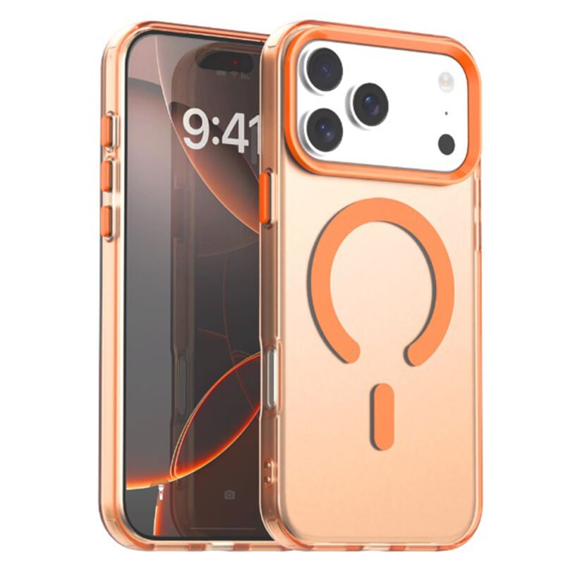 Калъф Techsuit CandyCase MagSafe за iPhone 17 Pro Max - Orange