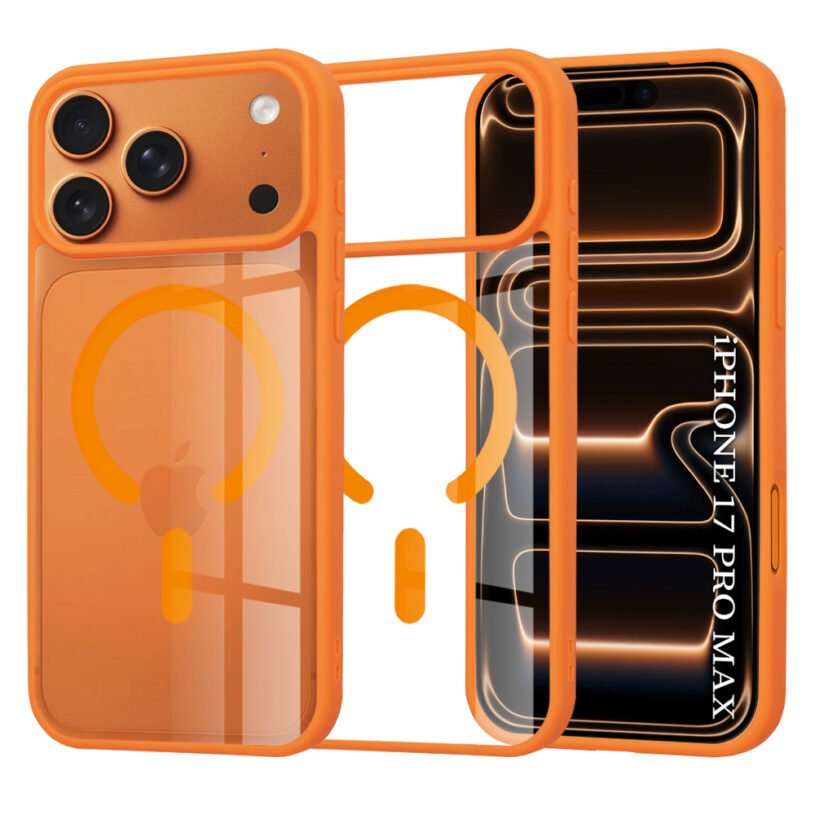 Калъф Techsuit MagSafe Pro за iPhone 17 Pro Max - Orange
