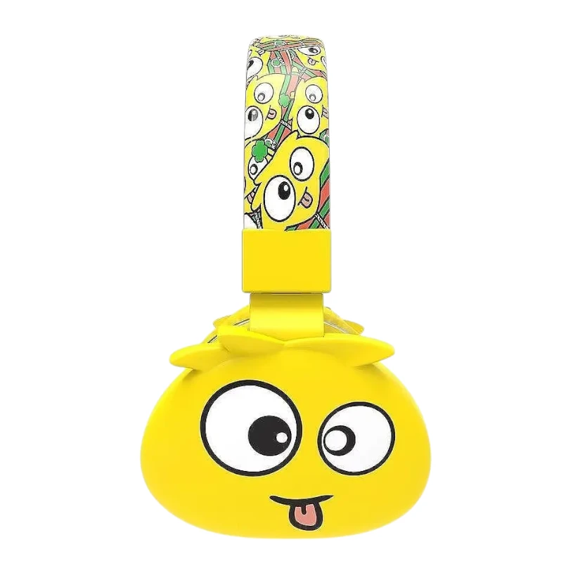 Безжични слушалки Headphones wireless JELLIE MONSTER Deman YLFS-09BT Жълти - Image 2