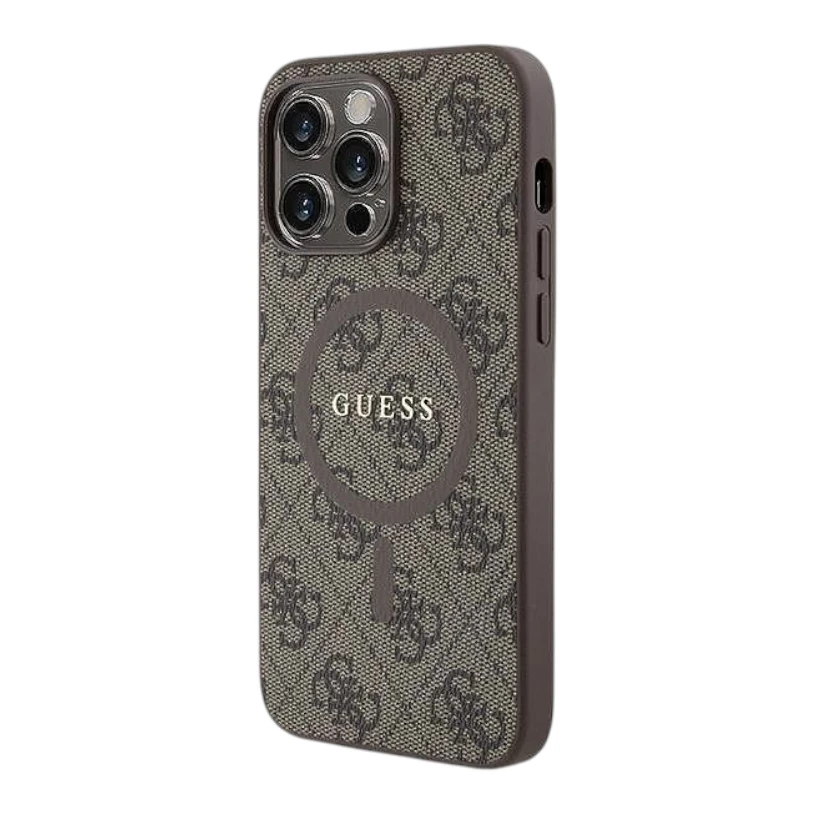 Кейс за iPhone 15 Pro Guess кафяв - Image 2