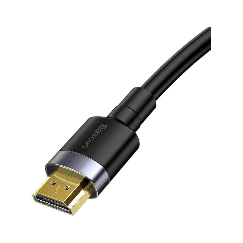 Кабел Baseus Cafule, 4KHDMI Male към 4KHDMI Male, Адаптер-кабел 2.0, 3 метра, Черен - Image 2