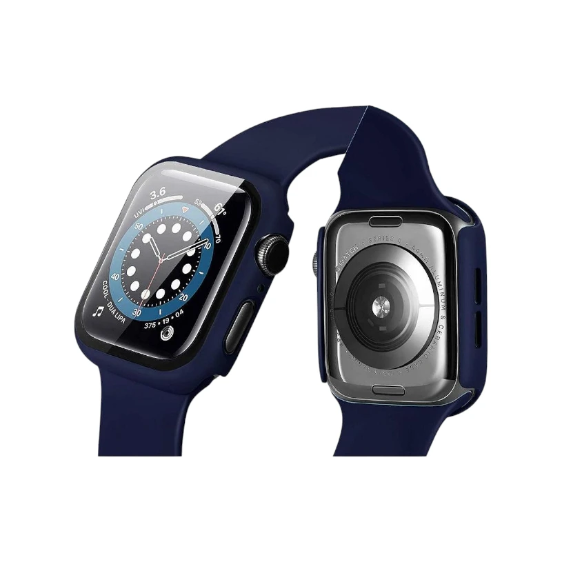 Кейс с протектор за Appel Watch 4/5/6/SE (40mm) от Tech-Protect Defense360, Черен - Image 3