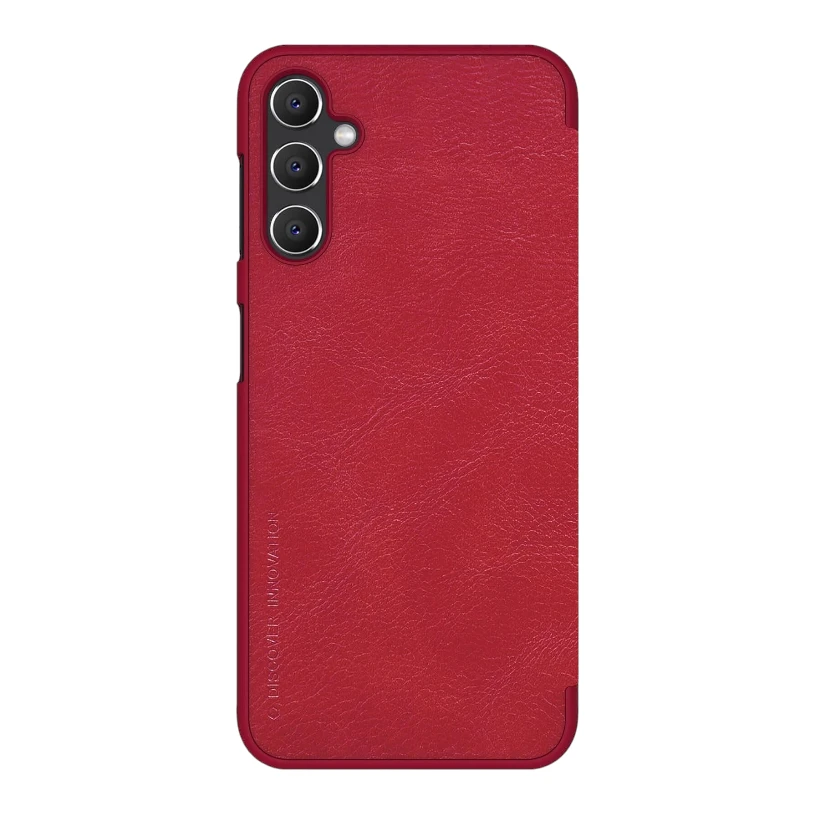 Калъф тефтер Nillkin Qin за Samsung Galaxy A34 5G Червен - Image 2