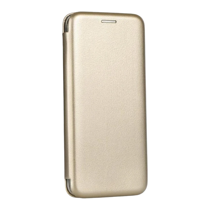 Калъф тип тефтер Elegance за Samsung Galaxy S10+, златист