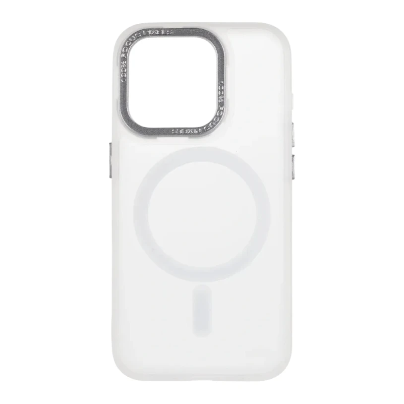 Калъф за iPhone 15 Pro OBAL:ME Misty Keeper, Матиран, Бял - Image 2