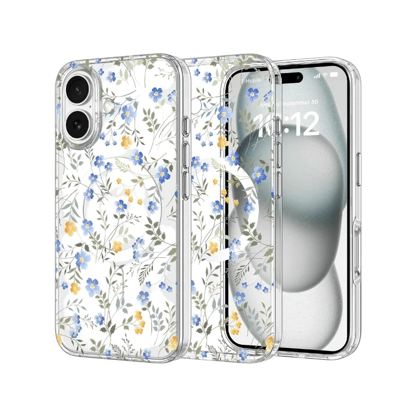 Калъф за iPhone 16 с MagSafe пръстен Tech-Protect MagMood, Многоцветен