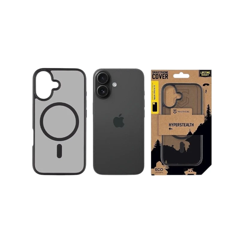 Калъф за iPhone 16 с MagSafe Tactical MagForce Hyperstealth Черен - Image 3