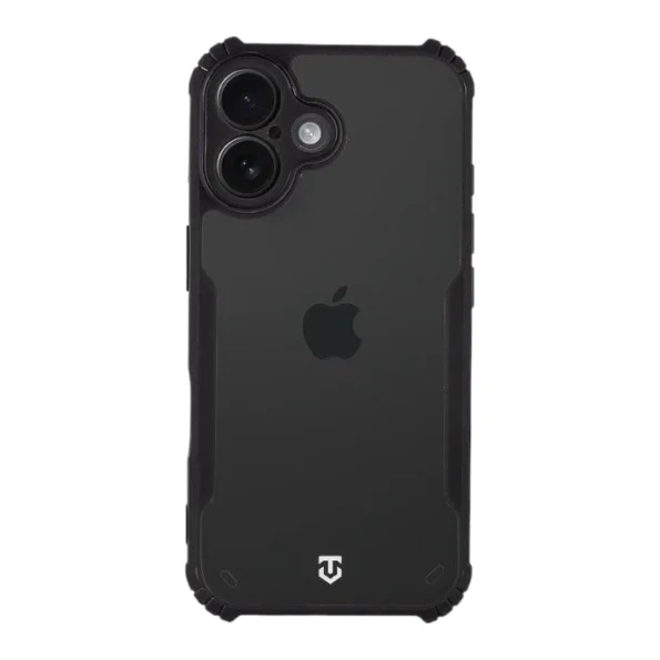 Калъф за iPhone 16 Tactical Quantum Stealth Hybrid Черен-прозрачен