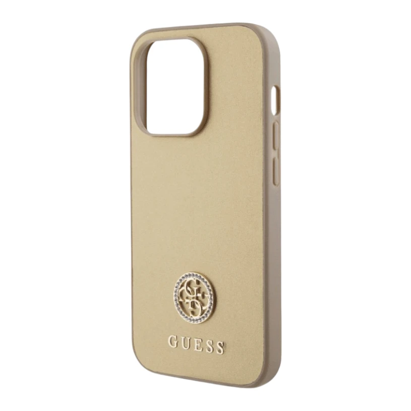 Кейс Guess за iPhone 15 Pro max Gold