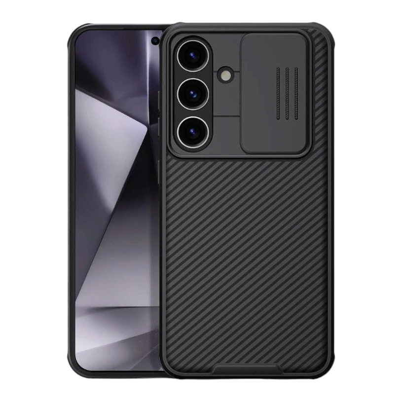 Кейс за Samsung S24 Nillkin Camshield Pro, Черен