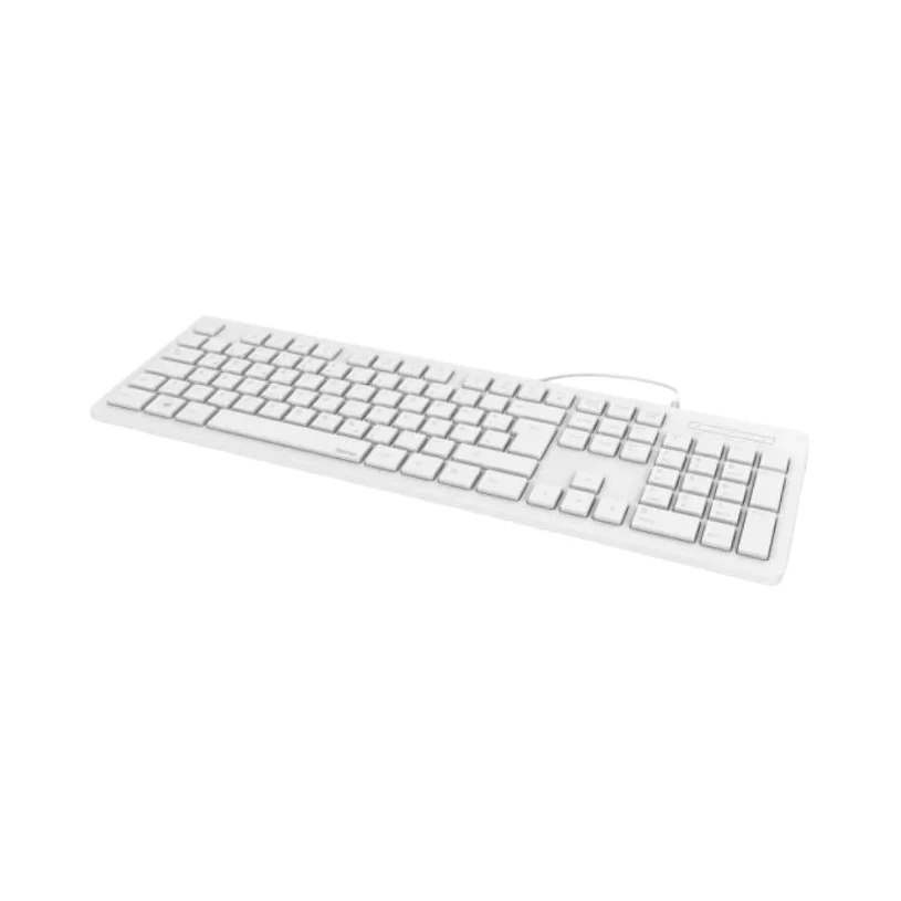 КЛАВИАТУРА HAMA KC-200, С КАБЕЛ, USB, БЯЛА - Image 4