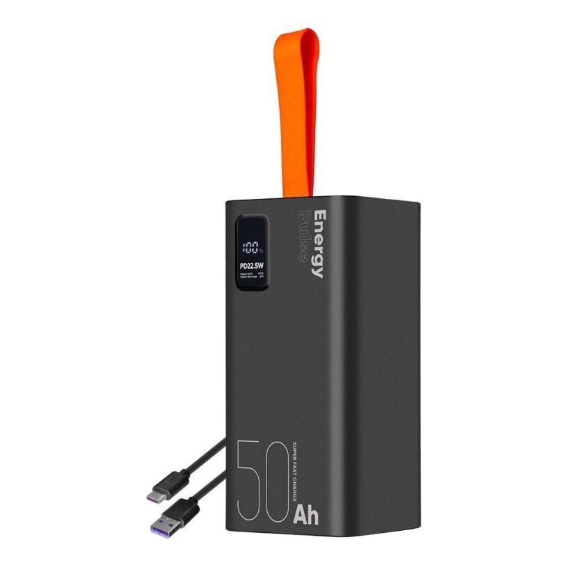 Външна батерия OBAL:ME EnergyPulse 50000mAh 22.5W Black