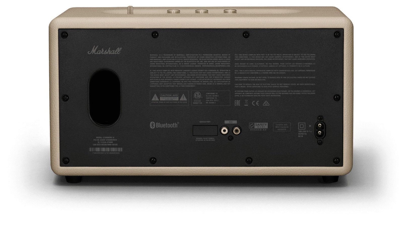 Безжична колона Marshall Stanmore III Bluetooth Cream - Image 5