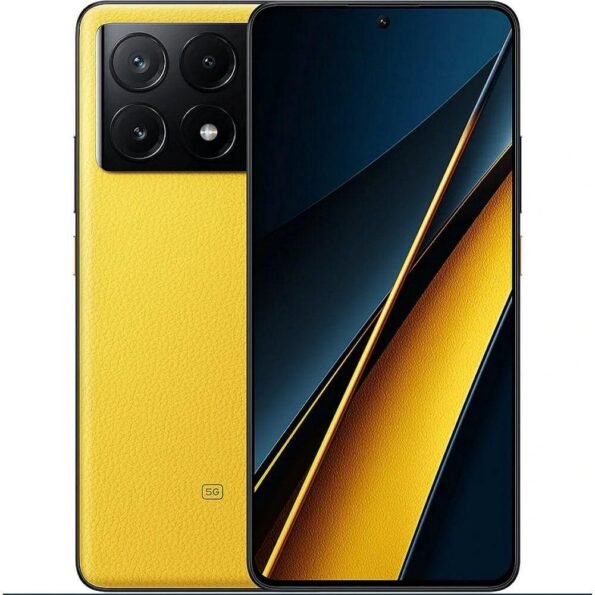 Смартфон Xiaomi Poco X6 Pro 5G 12 GB 512 GB, Жълт