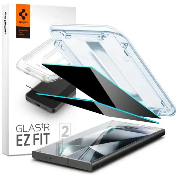 Защитно стъкло за Galaxy S24 Ultra Spigen GLAS.tR EZ Fit Privacy (2 бр.)