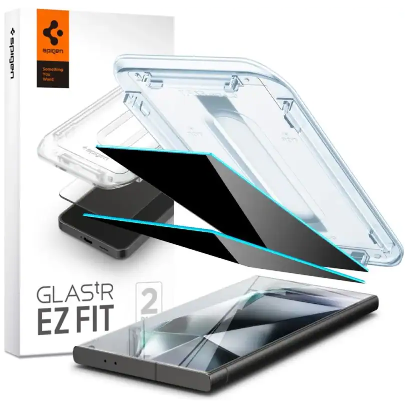 Защитно стъкло за Galaxy S24 Ultra Spigen GLAS.tR EZ Fit Privacy (2 бр.)