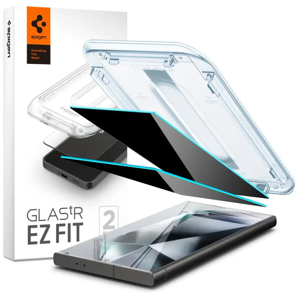 Защитно стъкло за Galaxy S24 Ultra Spigen GLAS.tR EZ Fit Privacy (2 бр.)