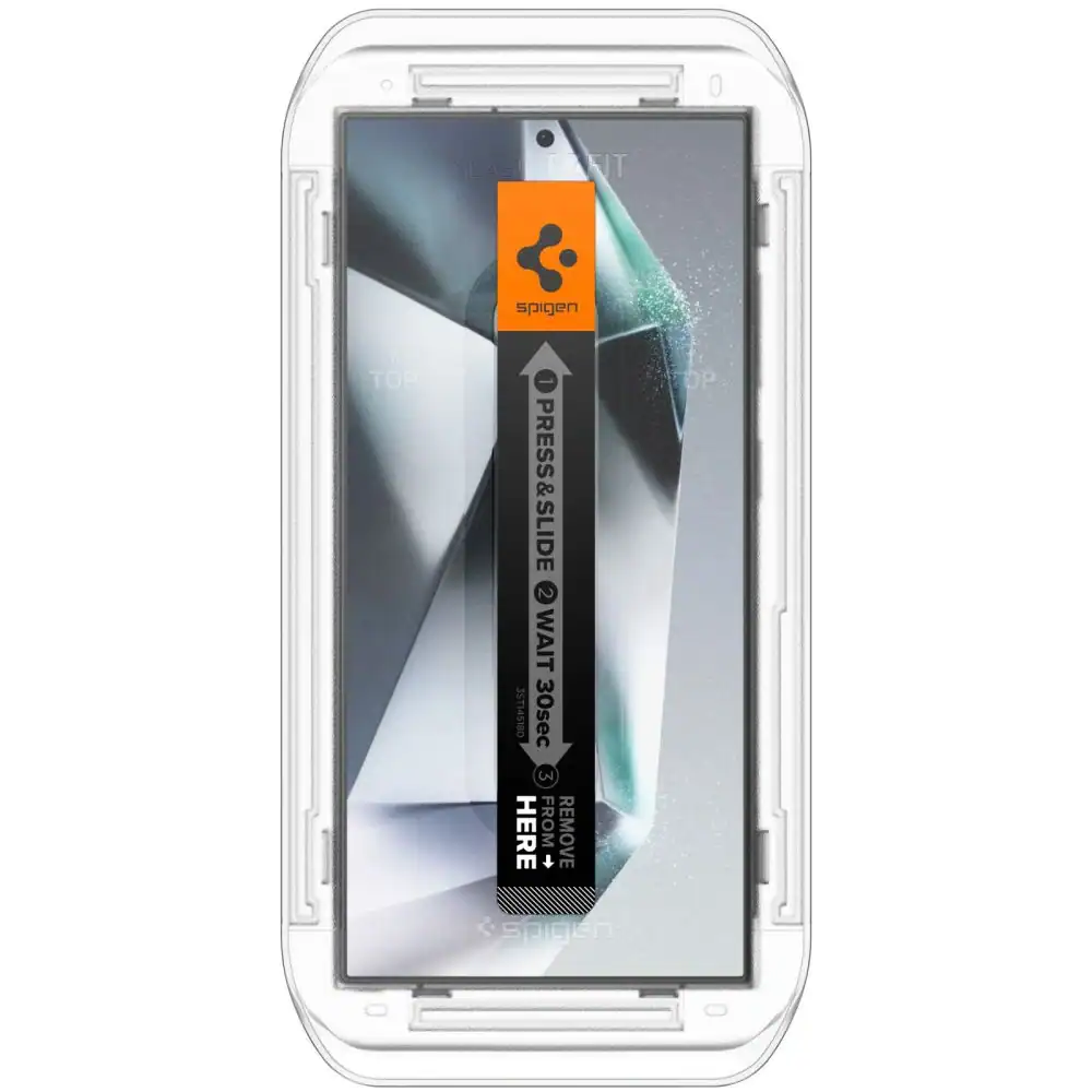 Защитно стъкло за Galaxy S24 Ultra Spigen GLAS.tR EZ Fit Privacy (2 бр.) - Image 4