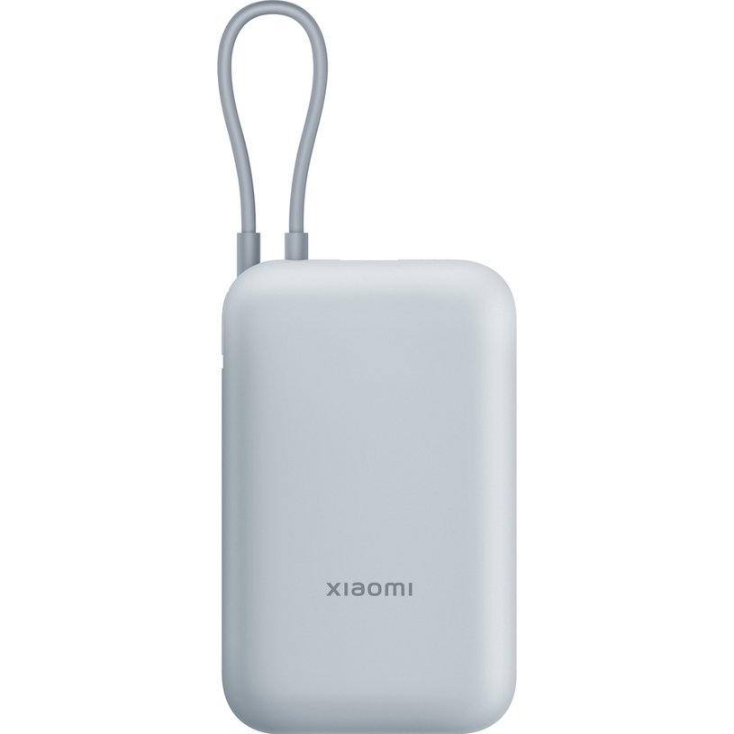 Външна батерия Xiaomi 10000mAh 22.5W Built-in USB-C Cable Blue