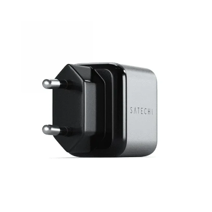 Зарядно Satechi, USB-C, PD 20W, Сиво-черно - Image 2
