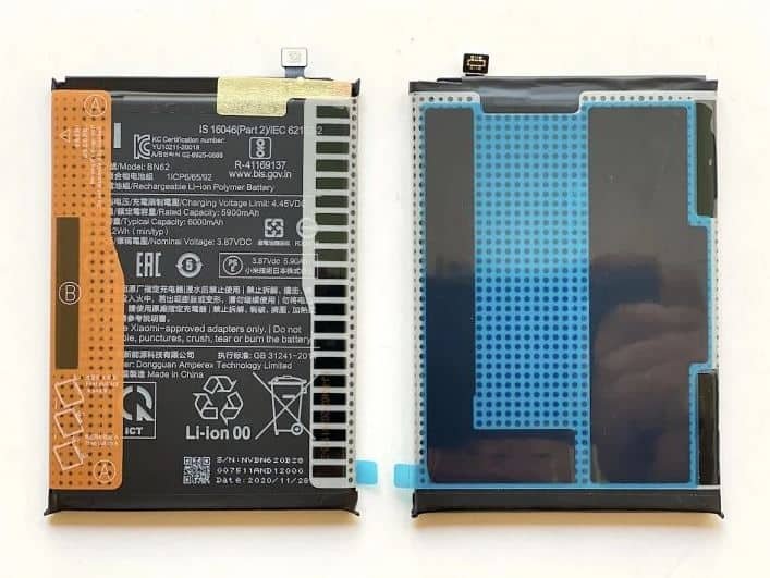 Оригинална батерия Xiaomi Redmi 9T (BN62) - 6000mAh